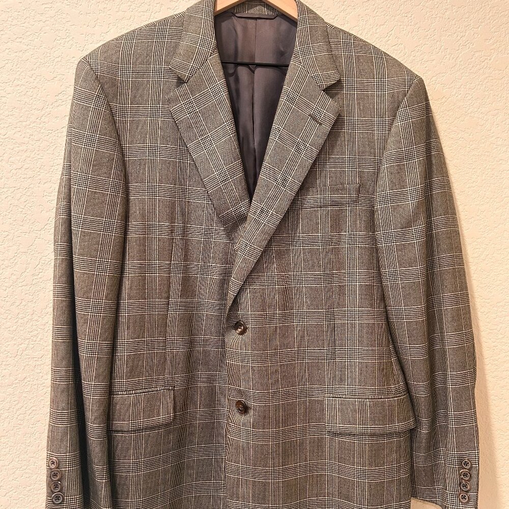 Hickey-Freeman Andover Shop San Marino 100% Cashmere Blazer Sports Coat Size 44R